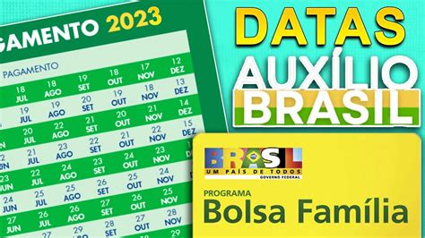 QUANDO SAI O CALENDÁRIO DO AUXÍLIO BRASIL 2023 Data do Auxílio Brasil