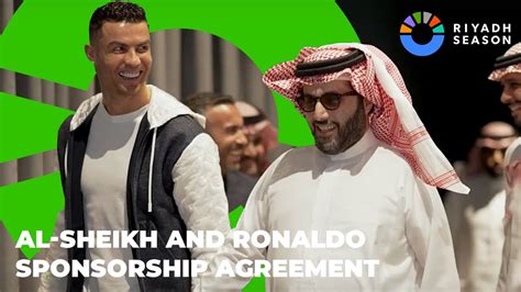 Turki Al Sheikh And Cristiano Ronaldo Sign A Sponsorship Agreement For