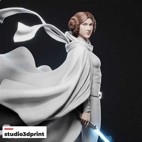 Princess Leia STL 3D Print Files