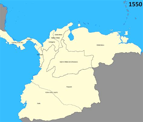 Historia De La Organizaci N Territorial De Colombia