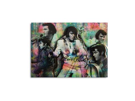 Elvis Magnet - Colorful Collage 3D | Mid-South Products