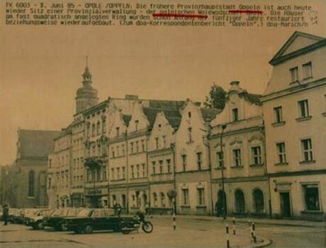 Zachodnia pierzeja Rynku pl Rynek Opole zdjęcia