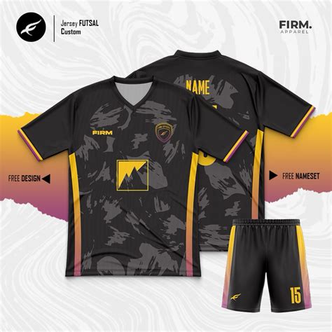 Jual Jersey Baju Futsal Bola Custom Full Printing Free Nama Dan Nomor