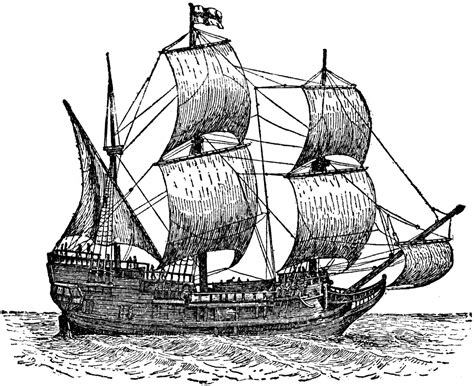 Mayflower Clipart Etc