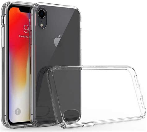 Apple IPhone XR Hoesje Armor Back Cover Transparant GSMpunt Nl