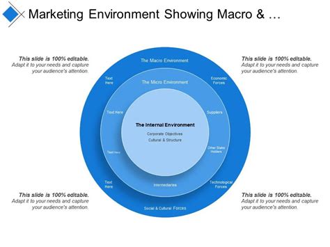 Marketing Environment Showing Macro And Micro Environment PowerPoint