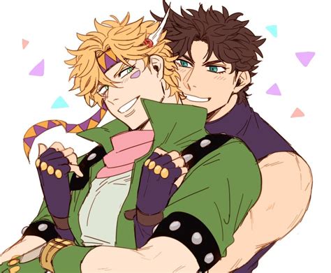 Joseph Joestarcaesar Zeppeli Фандом Милые аниме пары Аниме