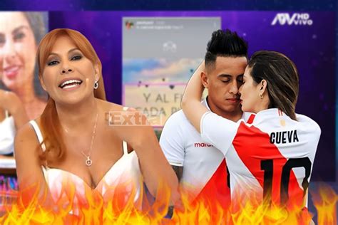 Magaly Medina Revela Que Christian Cueva Le Pidi Entrevista Para Que