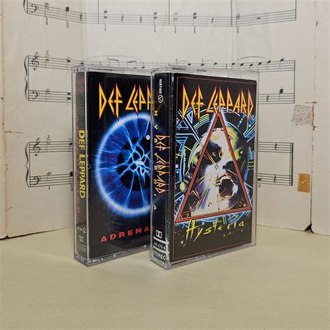 Def Leppard Cassette Tapes Albums Rock 1980s 1990s Etsy