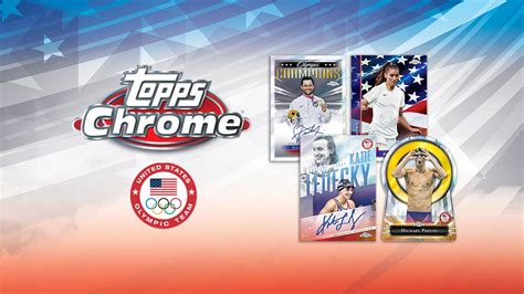 2024 TOPPS Chrome US Olympic Paralympic Team Hopefuls Sports Cards