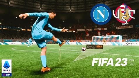 Napoli Cremonese Fifa Serie A Full Match Gameplay Youtube