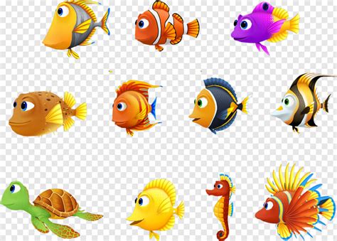 Fish Silhouette Finding Nemo Characters Nemo Fish Vector Koi Fish