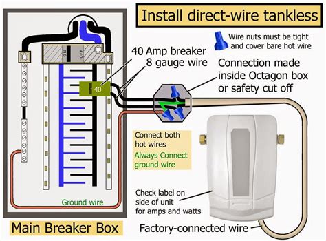 Electrical Wiring For Tankless Water Heater