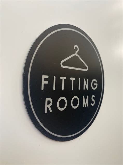 Fitting Room Sign Business Clothing Boutique Store Retail Etsy