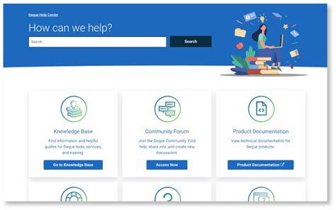 Access the Deque Help Center