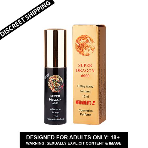 Super Dragon 6000 Delay Spray For Men And Effective Delay For Long