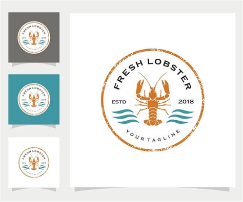 Premium Vector Fresh Lobster Design Vector Logo