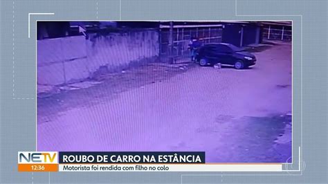 Bandidos Roubam Carro E Rendem M E Crian A No Colo Na Zona Oeste Do