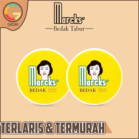 Jual BEDAK MARCKS TABUR KIMIA FARMA ROSE CREME PUTIH 40 GRAM BPOM