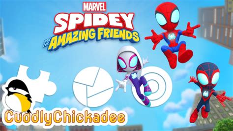 Disney Junior Puzzles Marvel Spidey And His Amazing Friends Match