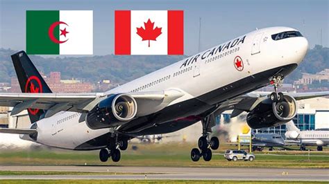 Vols D Air Canada Vers L Alg Rie Programme Du Mois De Juin Et Prix