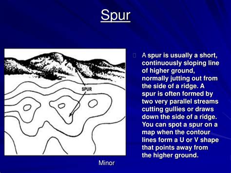 Ppt Identify Terrain Features On A Map Powerpoint Presentation Free