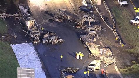 Semi Truck Plows Into Stopped Traffic Causing Deadly Highway Pileup