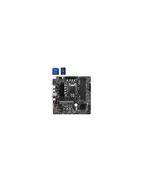 Msi B560m Pro Vdh Wifi Micro Atx Gaming Motherboard 10 Th 11th Gen In