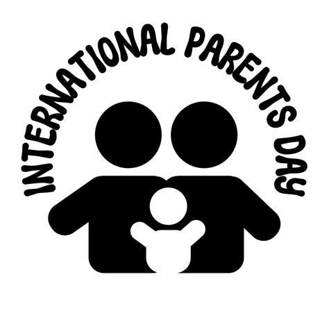 International Parents Day Parents Day Text Calligraphy Lettering