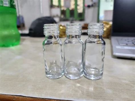 Clear Ml Essential Oil Glass Bottle For Pharma At Rs Piece In