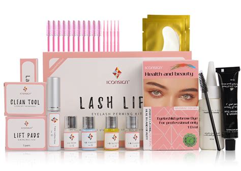 Iconsign Upgrade Version Lash Lift Kit Eyelash Eyebrow Dye Tint Kit