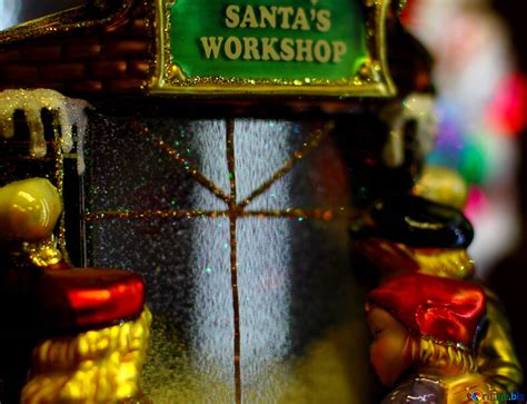 Santa claus workshop free image - № 49529