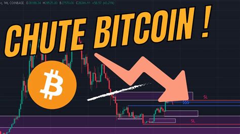 JE M ATTENDS A UNE CHUTE DU BITCOIN ANALYSE TECHNIQUE DU BTCUSD