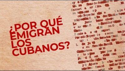 Cubainformacion Artículo Por qué emigran cubanas y cubanos