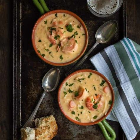 Three Cheese Shrimp Beer Soup Mommys Home Cooking