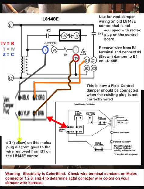 Damper Motor Wiring Diagram At Fausto Stokes Blog