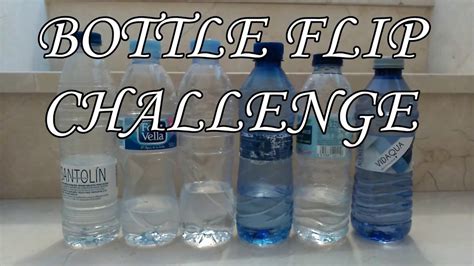 Boyfriend And Girlfriend Try Water Bottle Flip Challenge Youtube