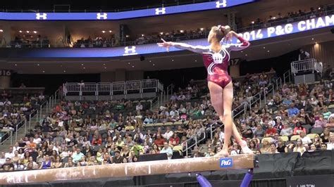 Ashton Locklear Balance Beam 2014 Pandg Championships Sr Women Day