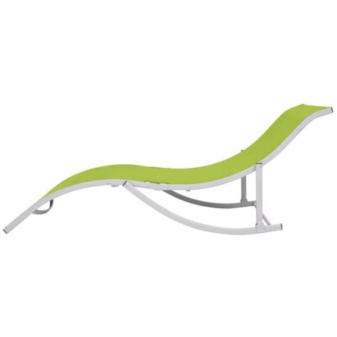 Lex Chaises Longues Pliables Pcs Vert Textil Ne Qqmora Ovn