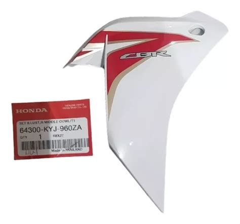 Carenagem Lateral Sup Esquerda Cbr 250r 2012 64400 Kyj 960za