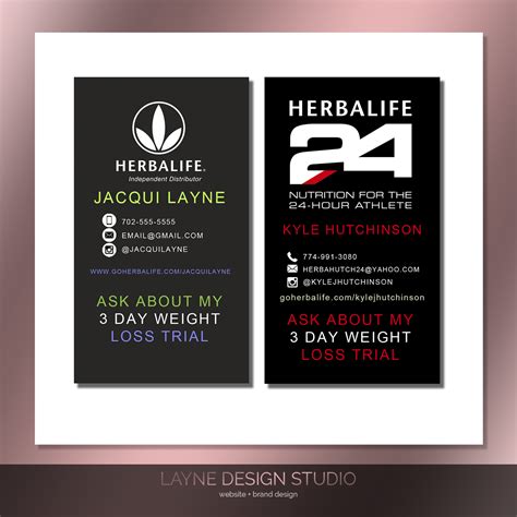 Order Herbalife Business Cards - Layne Design Studio