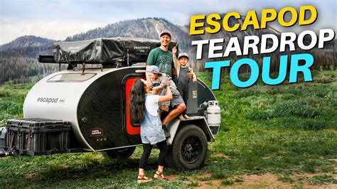 Escapod Teardrop Trailer Full Walkthrough Youtube