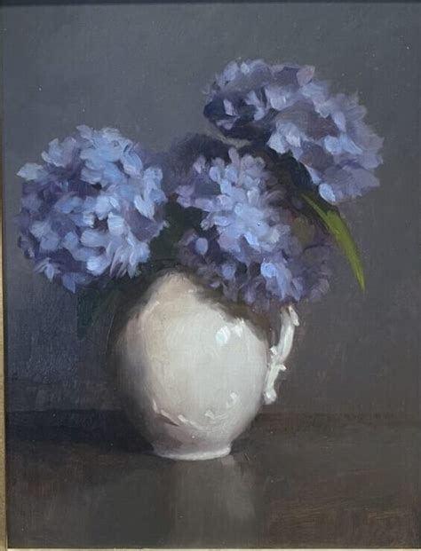 Hydrangeas Still Life Murray Smith Evalyn Dunn Gallery