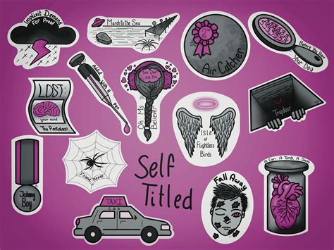 Twenty One Pilots Self Titled Stickers Etsy