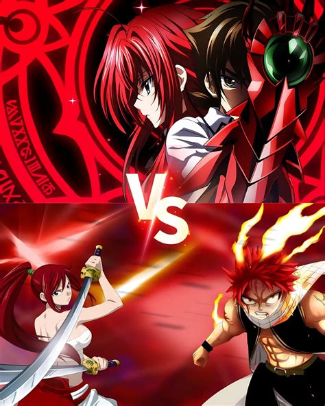 Issei The Red Dragon Emperor on Twitter What If Rias Issei 𝐕𝐒 Erza