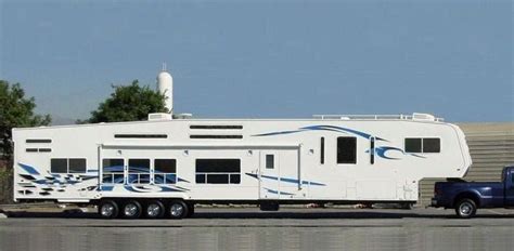 This Is The Biggest Toy Hauler Ive Ever Seen Fifth Wheel Campers