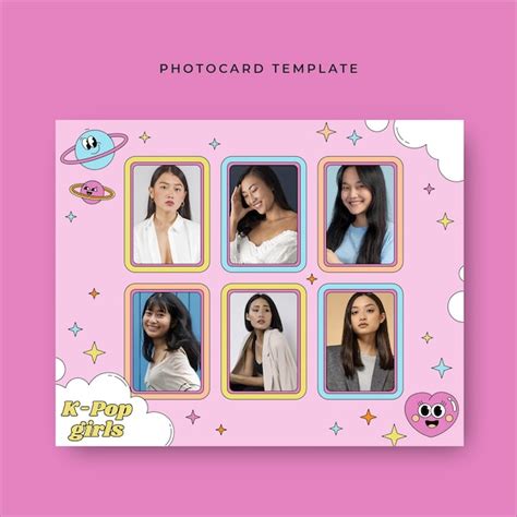 Kpop photocard Vectors & Illustrations for Free Download | Freepik