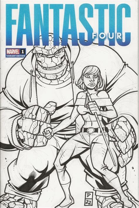 Fantastic Four Ben Grimm Thing And Alicia Masters Grimm By Derec