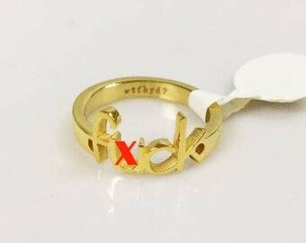 Fuck Handmade Wired Rings