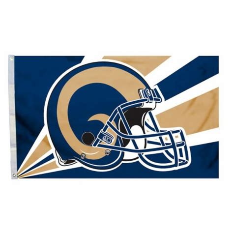 Los Angeles Rams Flag 3x5 Helmet Design, 1 - Kroger